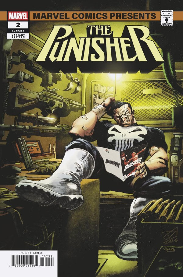 Punisher #2 Dev Pramanik Marvel Comics Presents Variant