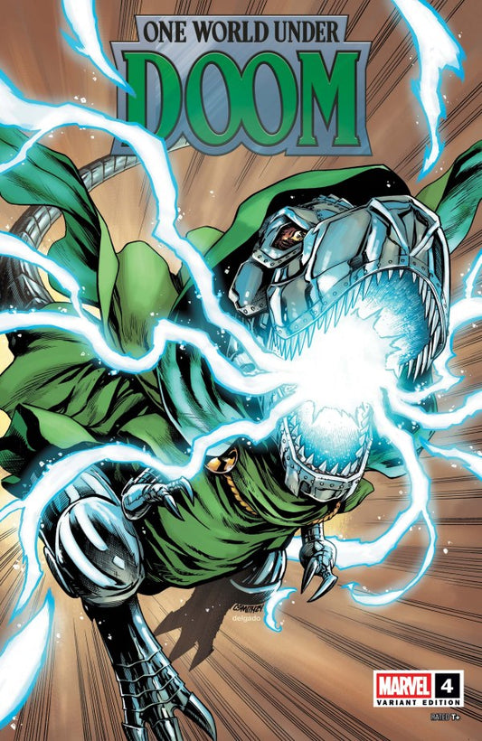 One World Under Doom #4 Cory Smith Doomasaur Variant