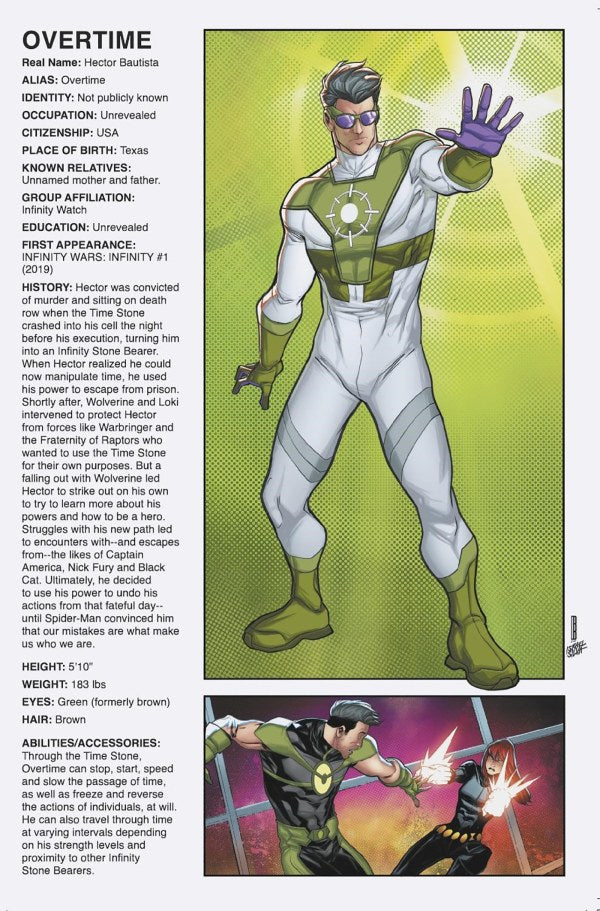 The Infinity Watch #3 David Baldeón Handbook Virgin Variant