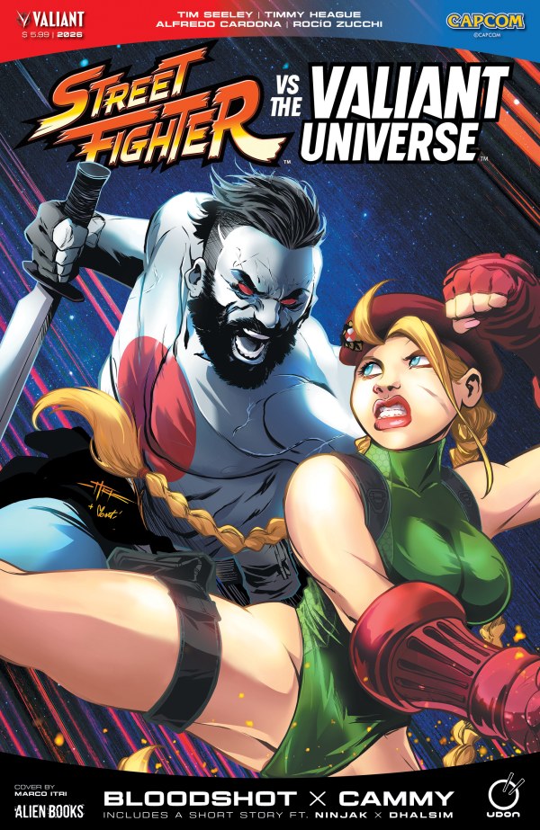 Street Fighter vs. The Valiant Universe Special Special #1 Cover C Marco Itri Variant