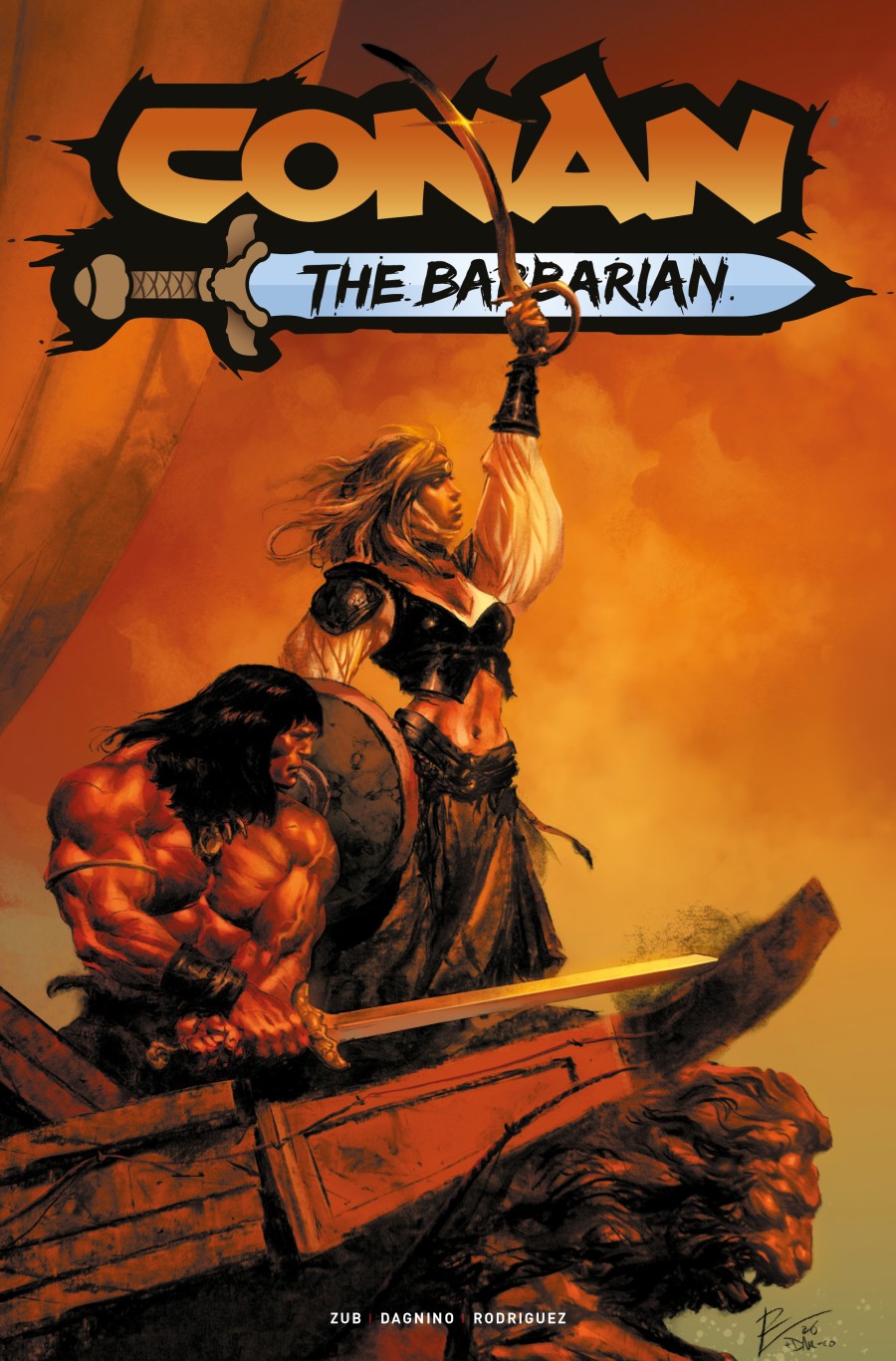 Conan the Barbarian #33 Cover F Roberto De La Torre Foil Variant