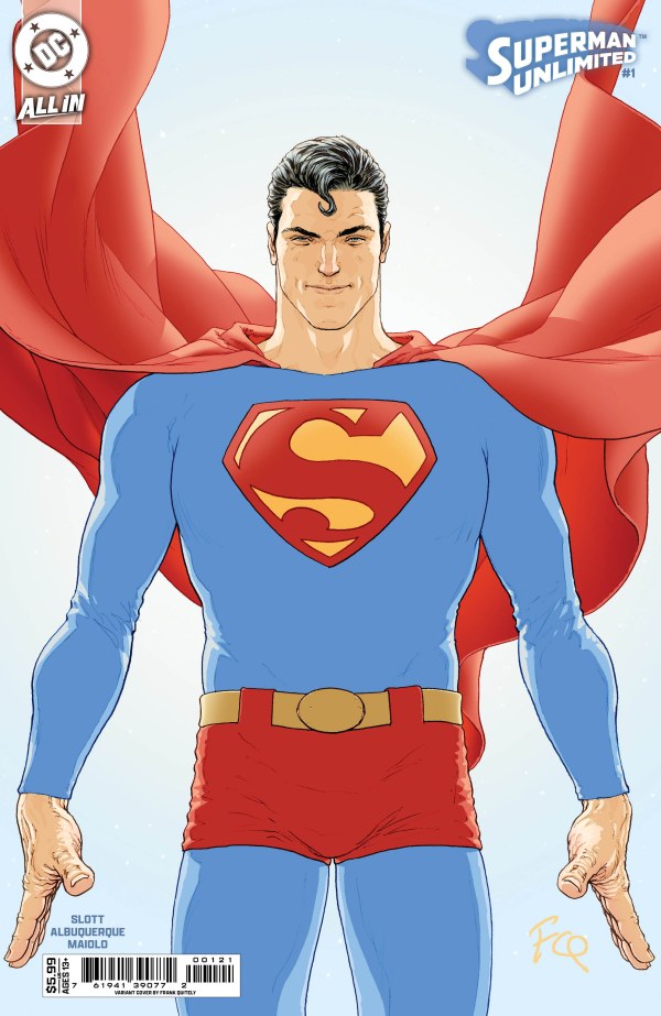 Superman Unlimited #1 Cover B Frank Quitely Variant