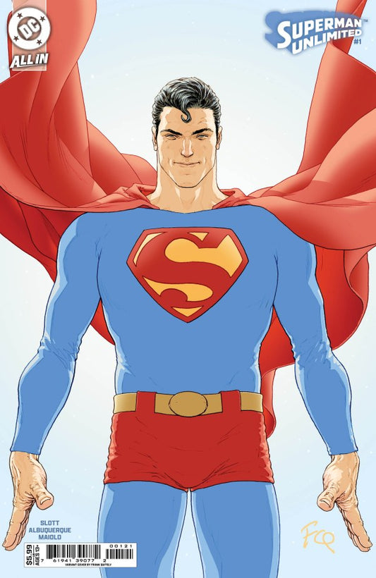 Superman Unlimited #1 Cover B Frank Quitely Variant