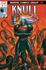 Knull #3 Davide Paratore Doom Homage Variant