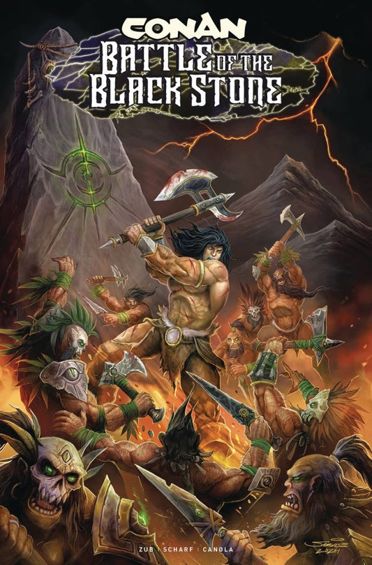 Conan: Battle of the Black Stone #1 Cover D Samwise Didier Variant