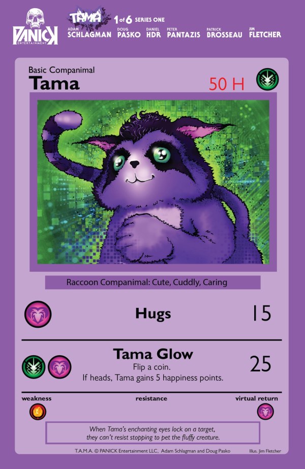 T.A.M.A. #1 2nd Printing Jim Fletcher Cute