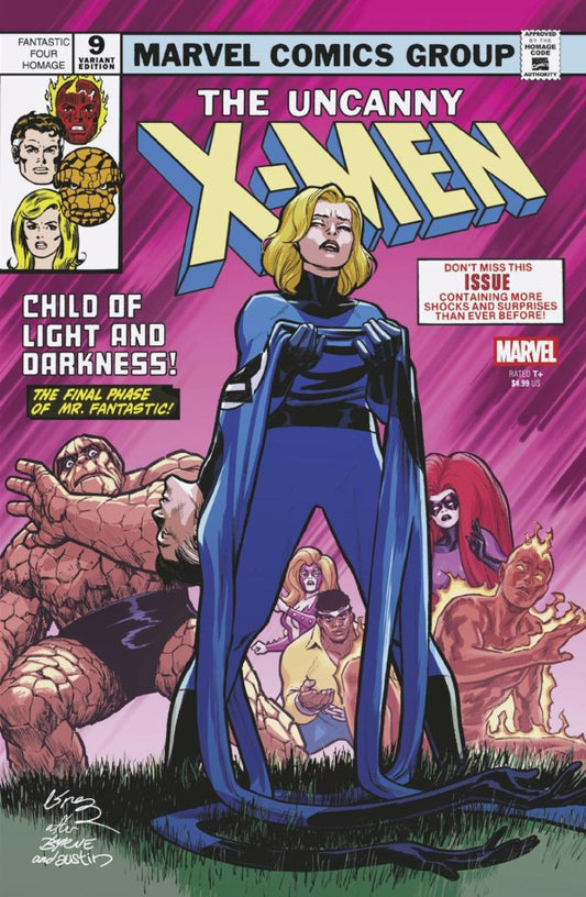 Uncanny X-Men #9 David López Fantastic Four Homage Variant