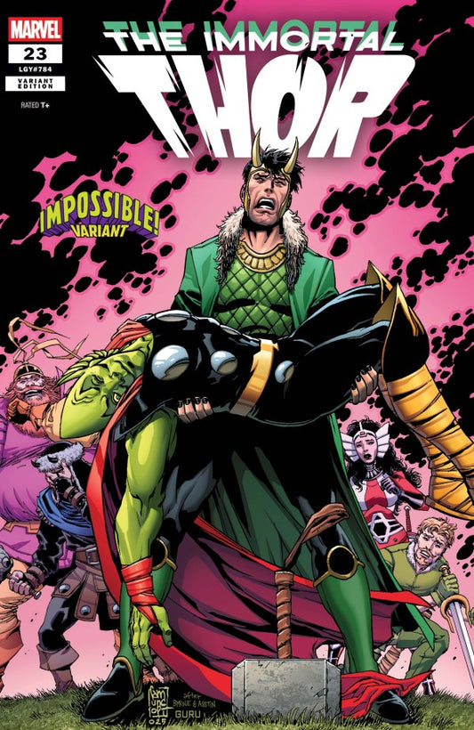 The Immortal Thor #23 Giuseppe Camuncoli Impossible! Variant