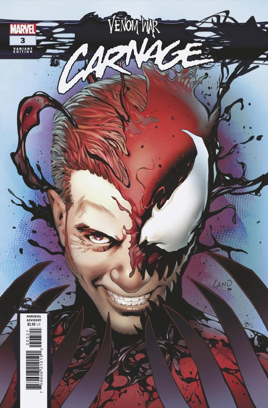 Venom War: Carnage #3 Greg Land Variant