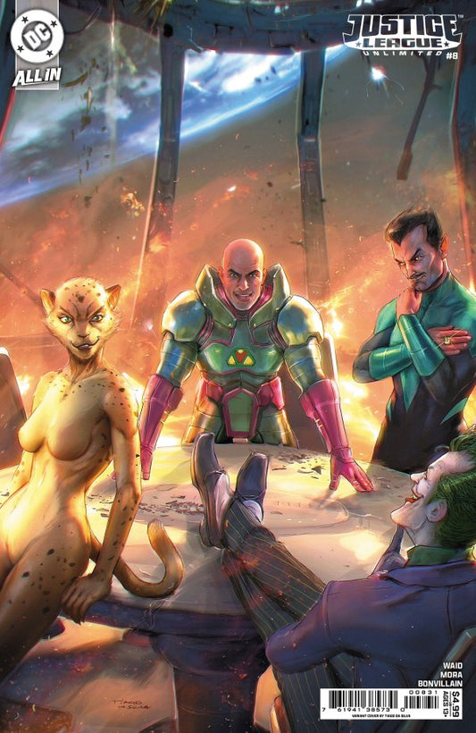 Justice League Unlimited #8 Cover C Tiago da Silva Variant