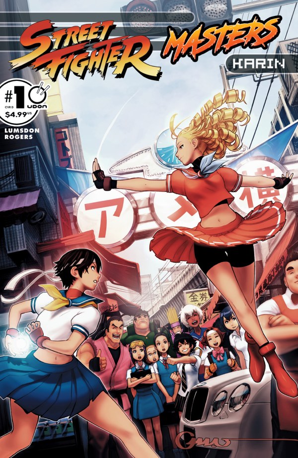 Street Fighter Masters: Karin #1 Cover D 1:5 Omar Dogan Variant