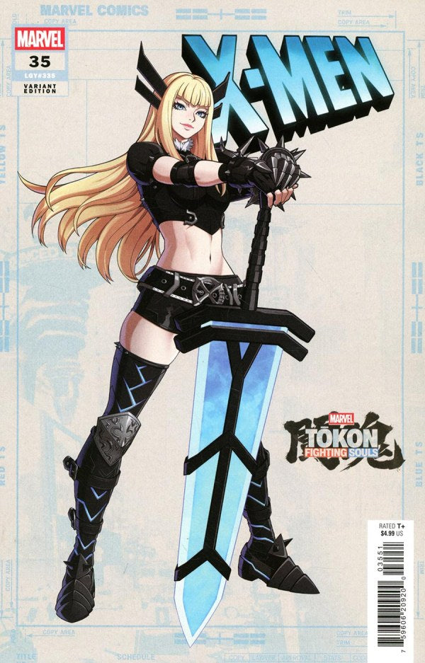 X-Men #35 Marvel Games Marvel Tōkon: Fighting Souls Variant
