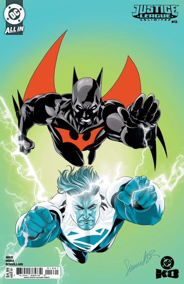 Justice League Unlimited #13 Cover E Salvador Larroca Variant