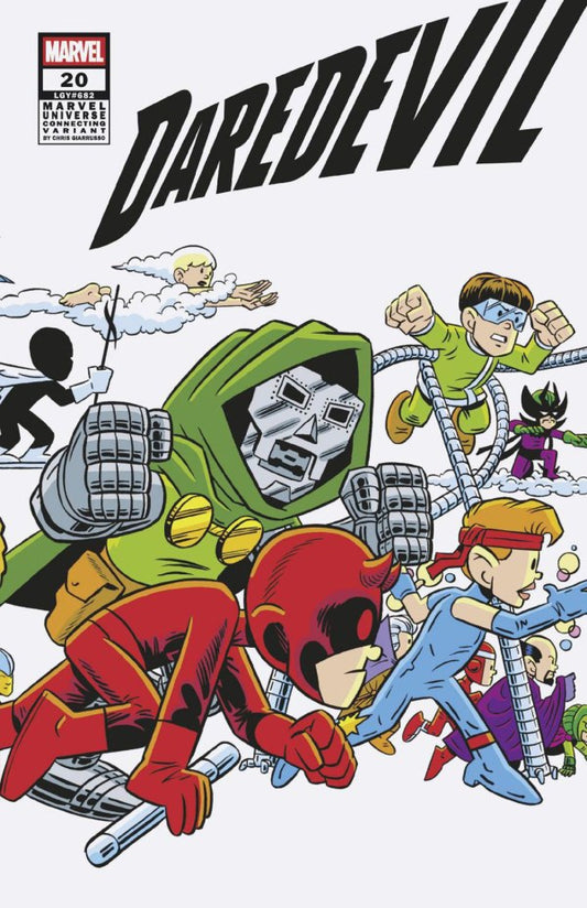 Daredevil #20 Chris Giarrusso Marvel Universe Wraparound Connecting Variant