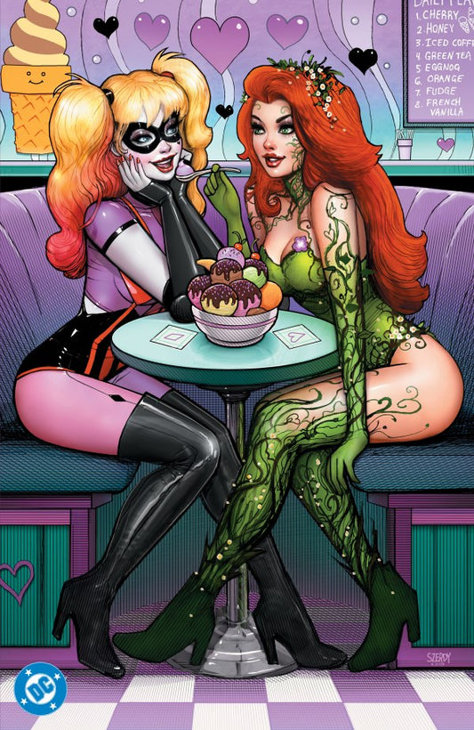 Harley and Ivy: Life and Crimes #1 Cover E Nathan Szerdy Foil Virgin Variant