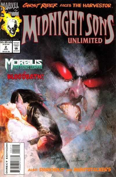 Midnight Sons Unlimited #2 Newsstand Edition (1993)