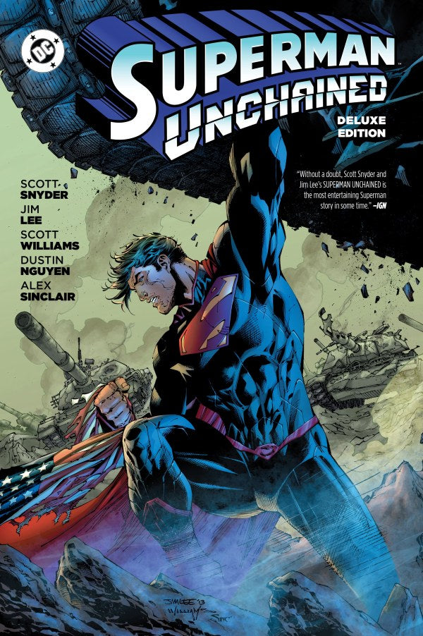 Superman Unchained Deluxe Edition HC Superman Day 2025 Edition