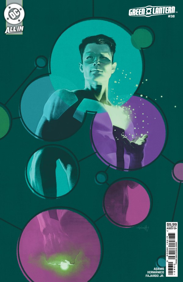 Green Lantern #38 Cover B Marc Aspinall Variant (Damaged)