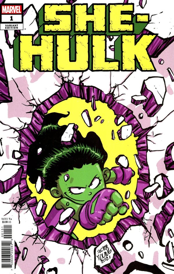 She-Hulk #1 Skottie Young Variant