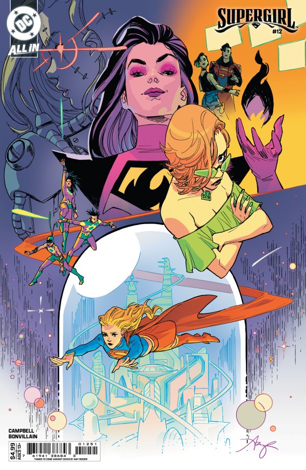Supergirl #12 Cover E Amy Reeder Things to Come Variant