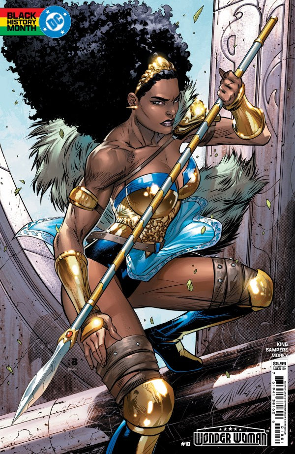 Wonder Woman #18 Cover D Ryan Benjamin Black History Month