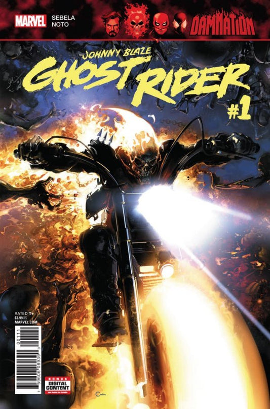 Damnation: Johnny Blaze - Ghost Rider #1 (2018)