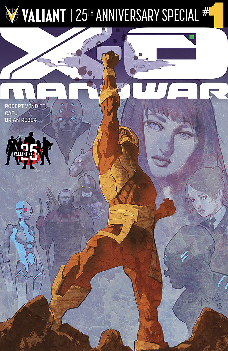 X-O Manowar: Valiant 25th Anniversary Special #1