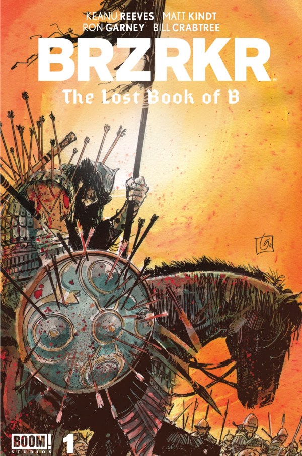 BRZRKR: The Lost Book of B #1 Cover C Ron Garney Foil Variant