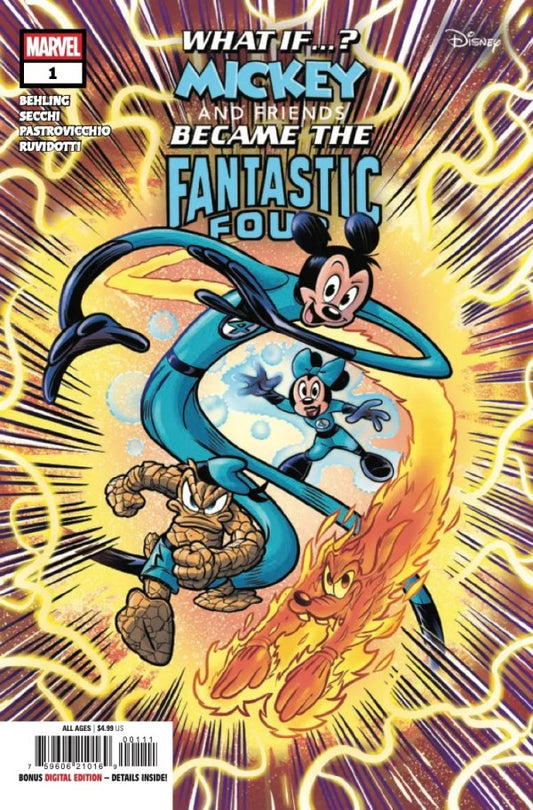Marvel & Disney: What If...? Mickey & Friends Became The Fantastic Four #1