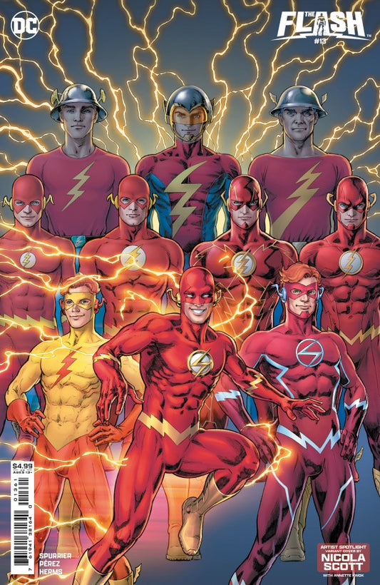 The Flash #13 Cover D Nicola Scott Artist Spotlight