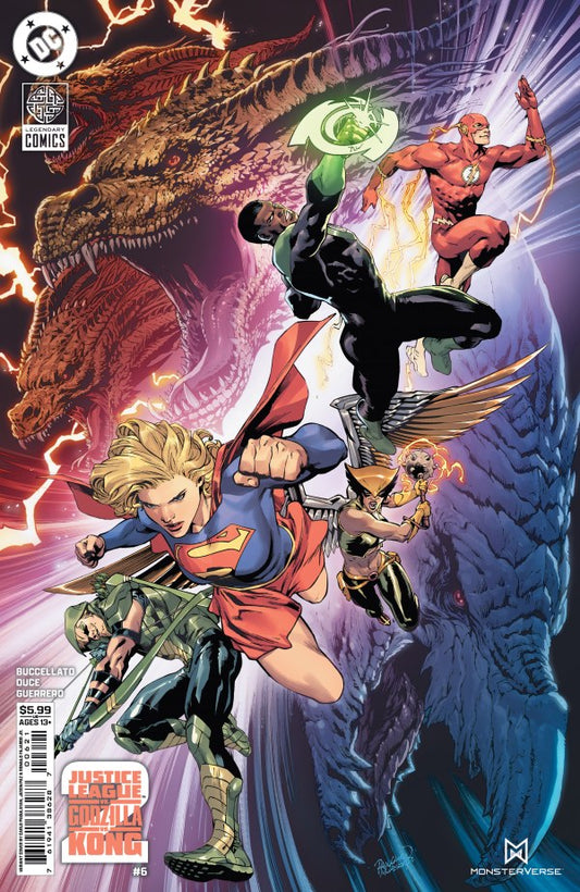 Justice League vs. Godzilla vs. Kong 2 #6 Cover B Carlo Pagulayan Variant