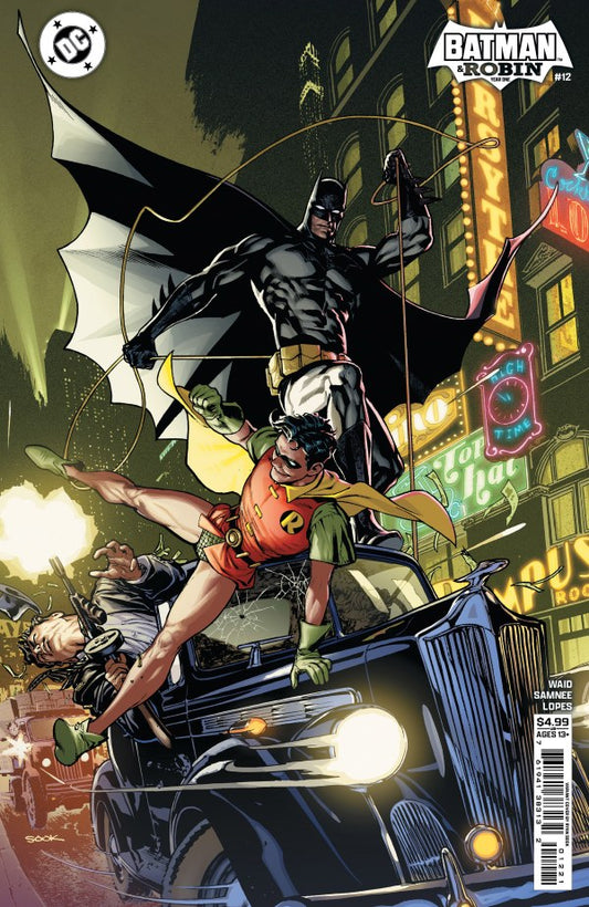 Batman and Robin: Year One #12 Cover C Ryan Sook Variant