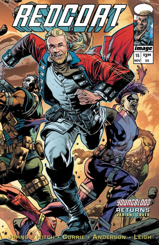 Redcoat #15 Cover D Bryan Hitch Youngblood Team-Up Variant