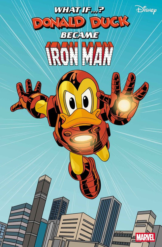 Marvel & Disney: What If...? Donald Duck Became Iron Man #1 Phil Noto Variant