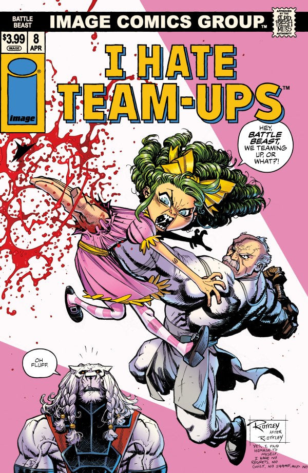 Invincible Universe: Battle Beast #8 Cover G Ryan Ottley I Hate Fairyland Team Up Variant