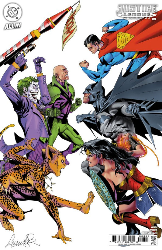 Justice League Unlimited #8 Cover D Salvador Larroca Variant