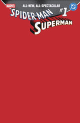 Marvel / DC: Spider-Man / Superman #1 Blank Variant