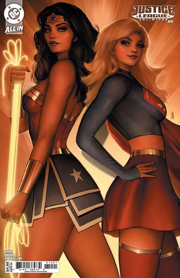 Justice League Unlimited #10 Cover B Nathan Szerdy Variant