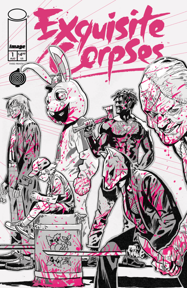 Exquisite Corpses #1 3rd Printing Michael Walsh