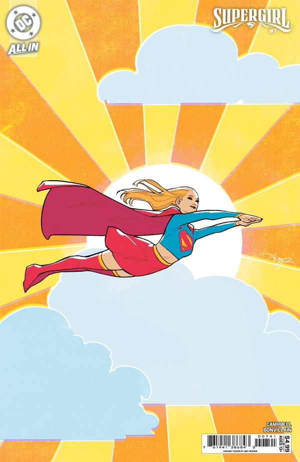 Supergirl #7 Cover C Amy Reeder Variant