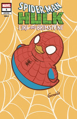 Spider-Man / Hulk: Fire and Brimstone #1 Godtail Marvel Duck Variant
