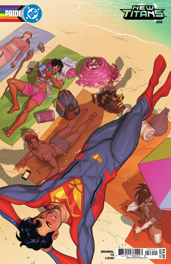 New Titans #36 Cover D Rachael Stott DC Pride Variant