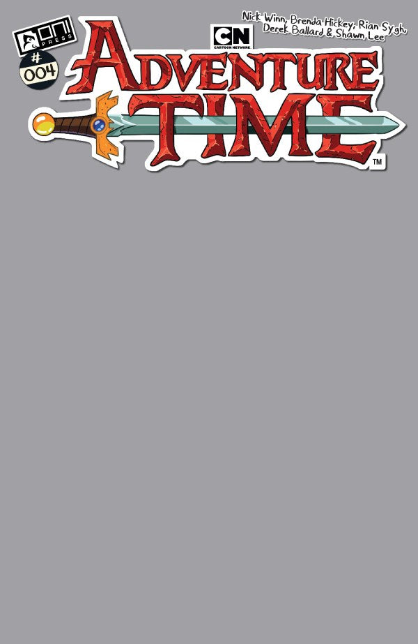 Adventure Time #4 Cover C Marceline Gray Blank Variant