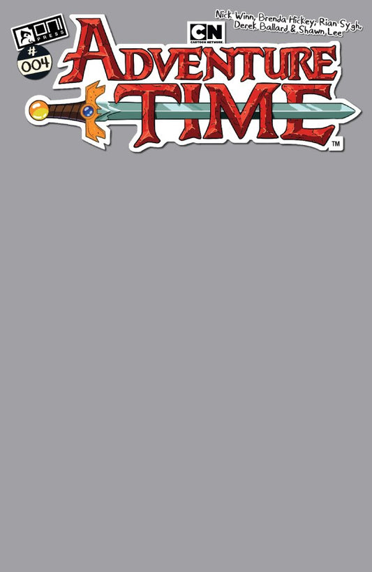 Adventure Time #4 Cover C Marceline Gray Blank Variant