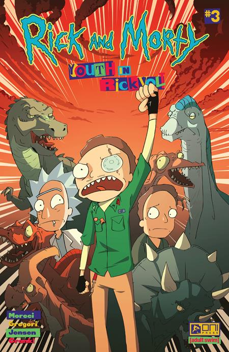 Rick and Morty: Youth in Rickvolt #3 Cover B Nico Hitori De Variant