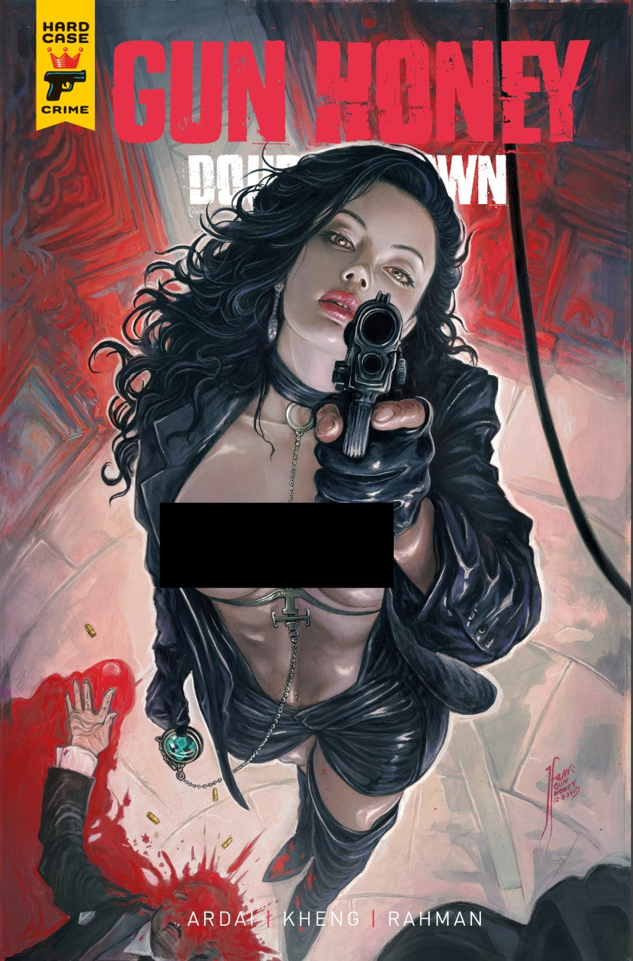 Gun Honey: Doubles Down #3 Cover J Tehani Farr Nude Variant