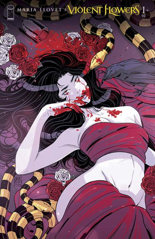 Violent Flowers #1 Cover G Luana Vecchio Variant