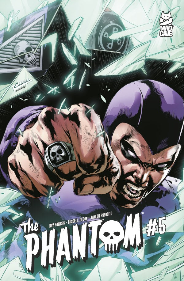 The Phantom #5 Cover B Caanan White Variant