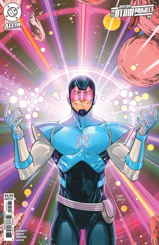 Justice League: The Atom Project #5 Cover B Laura Braga Variant