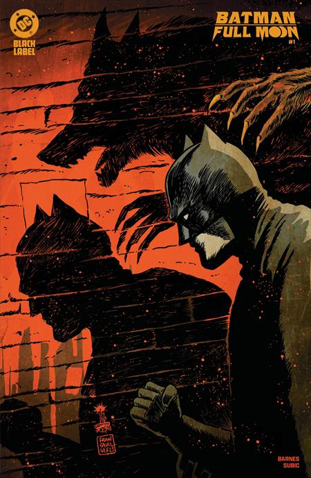 Batman: Full Moon #1 Cover C Francesco Francavilla